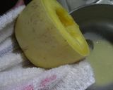 そうめんカボチャ;おやつにもなるサラダ。作り方10写真