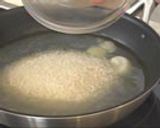 夏にピッタリきのこリゾット作り方6写真