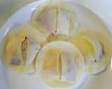 餃子の皮deクラブハウスピザパイ♪作り方4写真