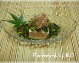 【農家のレシピ】王様の野菜モロヘイヤだれ作り方6写真
