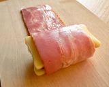 甘辛こんにゃくのチーズサンド♪ベーコン巻作り方5写真