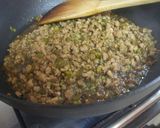 大根葉と豚ひき肉のフィリピン風いため作り方4写真