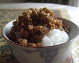 大根葉と豚ひき肉のフィリピン風いため作り方6写真