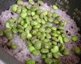 紫米の枝豆ご飯作り方3写真