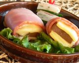 甘辛こんにゃくのチーズサンド♪ベーコン巻作り方8写真