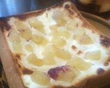 ぶどうとクリームチーズのトースト♪作り方3写真