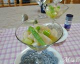 帆立とグリーンアスパラガスのカルパッチョ作り方5写真
