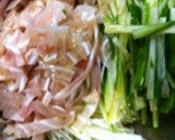 ミミガーとキュウリのごま油和え作り方4写真