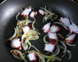 タコの柚子こしょうパスタ作り方3写真