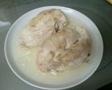 パサパサしない★蒸し鶏のサラダ作り方2写真
