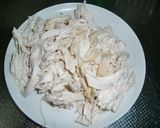 パサパサしない★蒸し鶏のサラダ作り方3写真