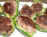 黄金の味具だくさんで、ピーマンの肉詰め♪作り方4写真