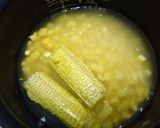 とうもろこしご飯　芯も一緒に炊き込んで作り方12写真