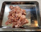 鶏肉入りのレンコンと人参のキンピラ風🎵作り方1写真