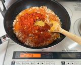 カレールーで作るオクラとトマトのキーマカレー作り方6写真