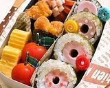 キャラ弁に◎魚にそdeドーナツおにぎり作り方6写真