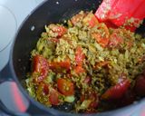 フレッシュトマトと挽肉の夏ドライカレー作り方6写真