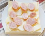 ポテトグラタン風トースト♫作り方2写真