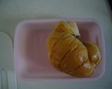 リラックマキャラ弁♥焼きそばロールパン♥作り方3写真