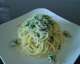 海の幸♡たっぷり葱としらすのパスタ作り方9写真