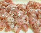 豚肉とさつま芋の新生姜炒め作り方1写真