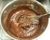 板チョコ2枚＊チョコ好きのガトーショコラ作り方5写真