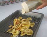 ビールによっしゃ～！塩味バナナチップ♪作り方8写真