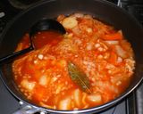 レンジで時短★ごろごろ野菜のトマトポトフ作り方5写真