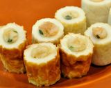 ちくわ~シュウマイ詰め♪作り方5写真