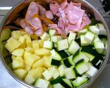 フロマージュin夏野菜スープ作り方1写真