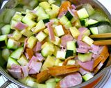 フロマージュin夏野菜スープ作り方3写真