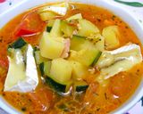 フロマージュin夏野菜スープ作り方7写真