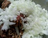 ゴーヤの肉詰めレンジ蒸し作り方3写真