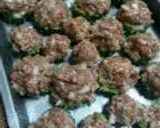ゴーヤの肉詰めレンジ蒸し作り方4写真