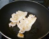 とんかつ肉のステーキ 野菜ソースがけ作り方6写真