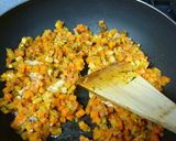 とんかつ肉のステーキ 野菜ソースがけ作り方7写真