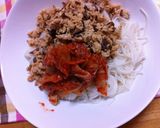 しょうゆ豆のそぼろ冷麺作り方8写真