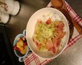 ベーコン＆キャベツ丼作り方3写真