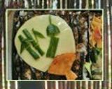 夏のデコ弁　　＊*うちわ*＊作り方6写真