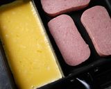 お弁当に、お弁当箱ぴったりスパム巻き作り方4写真