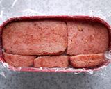 お弁当に、お弁当箱ぴったりスパム巻き作り方5写真