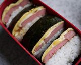 お弁当に、お弁当箱ぴったりスパム巻き作り方13写真