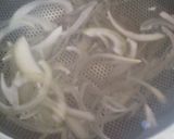 わかめと玉ねぎの梅のせ冷製パスタ作り方1写真