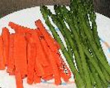 こってり肉巻きしょうが風味☆作り方1写真