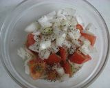 夏野菜の簡単タコライス作り方2写真