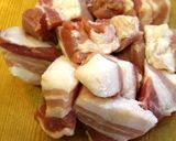 中華街の本格酢豚Ⅲ・黒酢豚（古老肉）作り方1写真