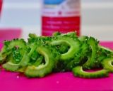 ゴーヤとオクラとプチトマのあっさり和え作り方4写真