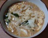 たんぱく質とワカメのあんかけそば作り方5写真