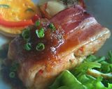 お豆腐と野菜たっぷりミートローフ♪作り方7写真