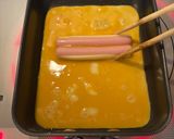 ハートイン卵焼き(お弁当)作り方6写真